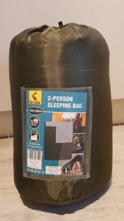 Froyak - 2-persoons Slaapzak XXL Groen 225 X 150 Cm - 2 Persoons Slaapzak Envelop Model Extra Large -Outdoor Kampeeruitrusting Winkel 674x1200 7