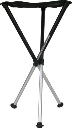 Walkstool - 3-Poots Krukje - Comfort 65 Cm - Verstelbaar - Zwart -Outdoor Kampeeruitrusting Winkel 678x1200