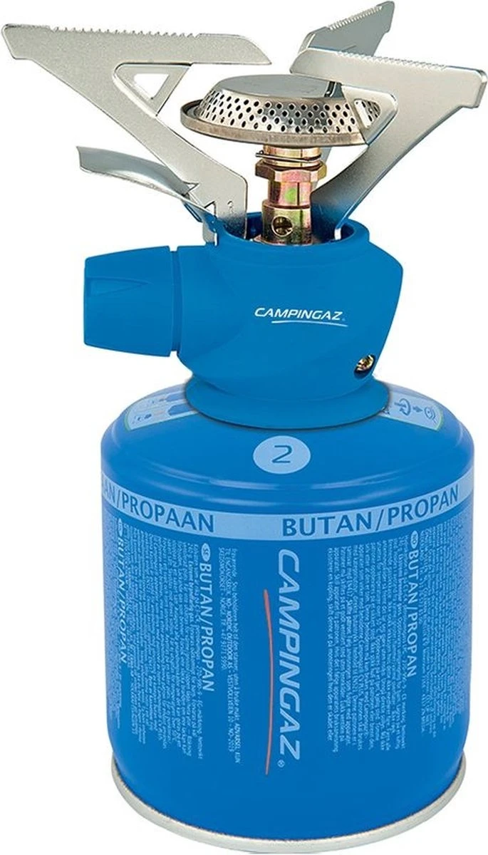 Campingaz Twister Plus Piëzo Camping kooktoestel - 1-pits - 2900 Watt Campingaz Twister Plus Piëzo Camping Kooktoestel - 1-pits - 2900 Watt -Outdoor Kampeeruitrusting Winkel