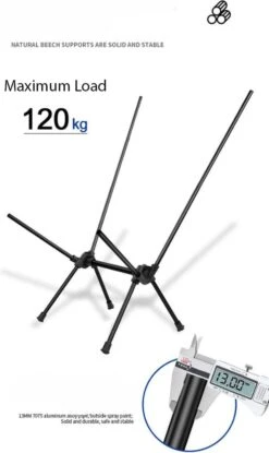 Lopoleis® Campingstoel – Campingstoel Opvouwbaar – Visstoel – Vouwstoel – Strandstoel – Inklapbaar – Lichtgewicht – Outdoor Stoel - Hoge Rugleuning -Outdoor Kampeeruitrusting Winkel 715x1200