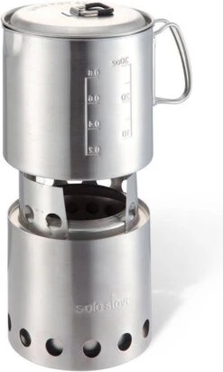 Solo Stove Lite Draagbare Kooktoestel. Geen Vloeibare Brandstof Nodig. Krachtige Efficiënte Houtverbranding En Weinig Rook. Voor 1-2 Personen, 304 Roestvrijstaal, Compact ⌀ 10,8 Cm, Hoogte 14,5 Cm, 255g. -Outdoor Kampeeruitrusting Winkel 722x1200 2