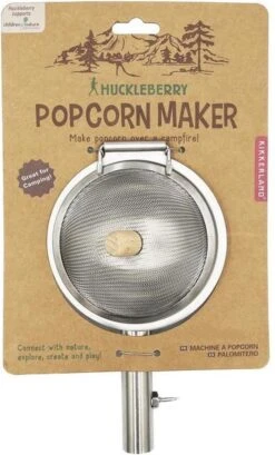 Kikkerland Huckleberry Popcorn Maker - Maak Je Eigen Popcorn - Popcornpan - Kampvuur - Buitenspeelgoed - Buitenspelen - Kamperen -Outdoor Kampeeruitrusting Winkel 725x1200 2