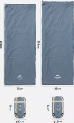 Naturehike® Slaapzak - Lichtgewicht - 205*85cm - Compact - Waterdicht - 3 Seizoenen Slaapzak Lente, Zomer & Herfst - Outdoor - Slaapzakken Volwassen & Kinderen -Outdoor Kampeeruitrusting Winkel 726x1200