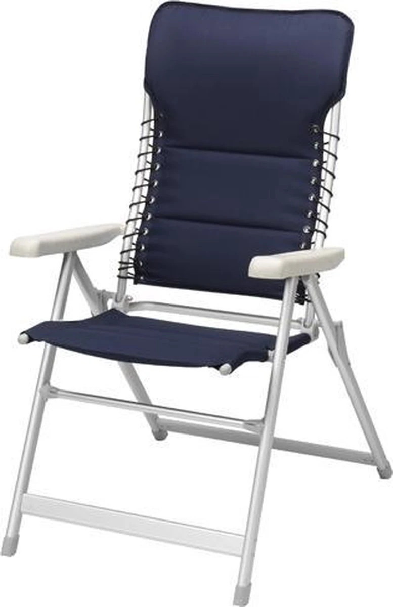 Campart Campingstoel CH-0592 - Opvouwbaar met hoofdsteun - 7 verstelbare standen - Lichtgewicht - Blauw Campart Campingstoel CH-0592 - Opvouwbaar Met Hoofdsteun - 7 Verstelbare Standen - Lichtgewicht - Blauw -Outdoor Kampeeruitrusting Winkel