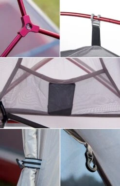 Cloud Up 3 Upgraded - Naturehike® - Tent 3 Persoons - Lichtgewicht Tent - Incl. Grondzeil - 20D 4000MM - Outdoor Kampeertent - Waterdicht - Hiking & Wandelen -Outdoor Kampeeruitrusting Winkel 780x1200 3