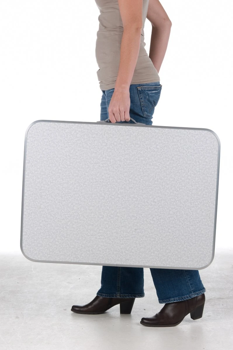 Campingtafel - opklapbaar - 75 x 55 x 70 cm - compact - met handvat Merkloos Campingtafel - Opklapbaar - 75 X 55 X 70 Cm - Compact - Met Handvat -Outdoor Kampeeruitrusting Winkel