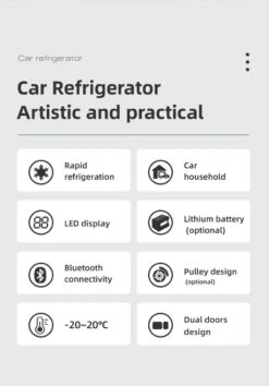 Alpicool 55L - Koelkast/vriezer - 12V-24V/230V - Compressor - APP - Voor Auto En Huis - Outdoor Camping Benodigdheden 4 Alpicool 55L - Koelkast/vriezer - 12V-24V/230V - Compressor - APP - Voor Auto En Huis - Outdoor Camping Benodigdheden -Outdoor Kampeeruitrusting Winkel 837x1200 1