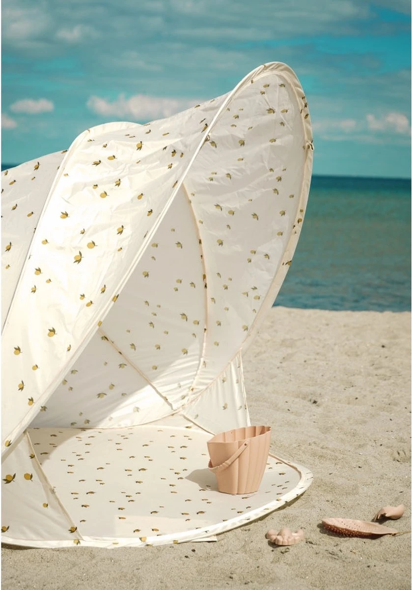 Konges Sløjd - Beach Tent Pop Up Shelter - Strandtent - Tent - Anti UV - Lemon Konges Sløjd - Beach Tent Pop Up Shelter - Strandtent - Tent - Anti UV - Lemon -Outdoor Kampeeruitrusting Winkel 839x1200 5