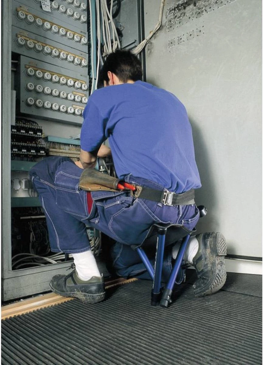 Walkstool - 3-Poots krukje - Comfort 55 cm - Verstelbaar - Zwart Walkstool - 3-Poots Krukje - Comfort 55 Cm - Verstelbaar - Zwart -Outdoor Kampeeruitrusting Winkel