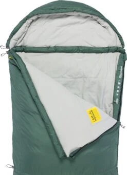 NOMAD® Triple-S Premium Plus Slaapzak (Links) | 220x80cm Groen | Lichtgewicht & Kwalitatief | Slaapzak | Incl Hoes -Outdoor Kampeeruitrusting Winkel 869x1200