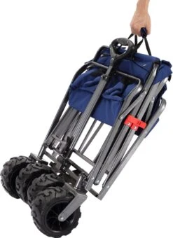 AREBOS Handkar | Transportwagen | Apparatuurwagen | Opvouwbaar | Blauw -Outdoor Kampeeruitrusting Winkel 873x1200 2
