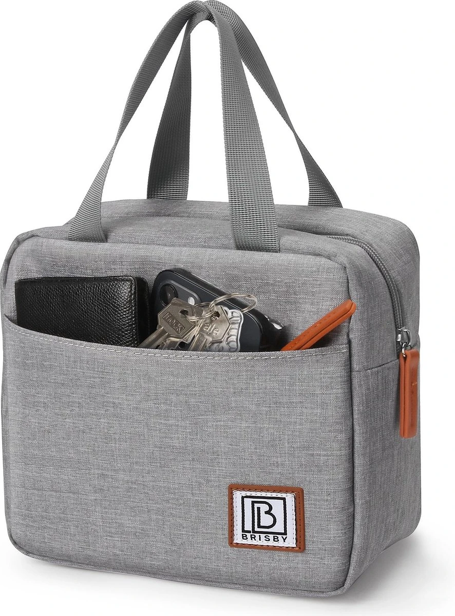 Brisby 4 Laags Geïsoleerde Koeltas - Lunchtas 4 liter - Lichtgrijs Brisby 4 Laags Geïsoleerde Koeltas - Lunchtas 4 Liter - Lichtgrijs -Outdoor Kampeeruitrusting Winkel 886x1200 2