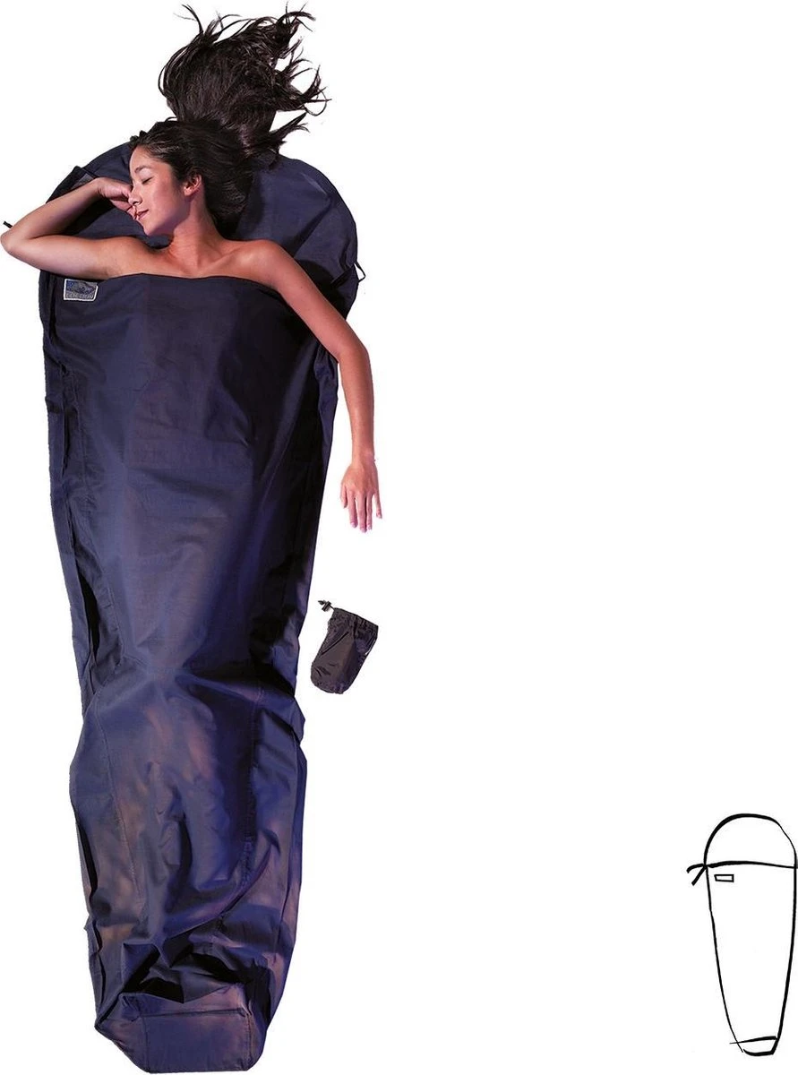 Cocoon Mummyliner - Lakenzak - Egyptisch Katoen - Tuareg Cocoon Mummyliner - Lakenzak - Egyptisch Katoen - Tuareg -Outdoor Kampeeruitrusting Winkel 891x1200 5