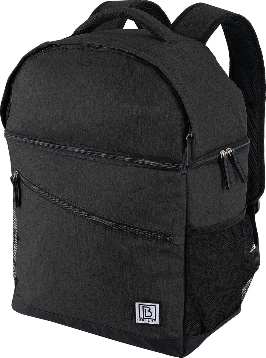 Brisby 4 Laags Geïsoleerde Koeltas Rugzak - 25 Liter - Met handige vakken voor Bestek en Essentials - Waterafstotend Materiaal - Zwart Brisby 4 Laags Geïsoleerde Koeltas Rugzak - 25 Liter - Met Handige Vakken Voor Bestek En Essentials - Waterafstotend Materiaal - Zwart -Outdoor Kampeeruitrusting Winkel