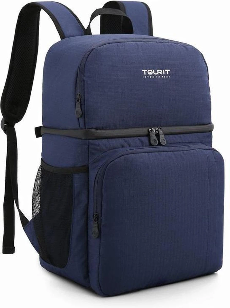 Koeltas Rugzak (28L) - 16 Blikjes - Lunchtas voor Dames en Heren - Picknicktas - Blauw Koeltas Rugzak (28L) - 16 Blikjes - Lunchtas Voor Dames En Heren - Picknicktas - Blauw -Outdoor Kampeeruitrusting Winkel 895x1200 3