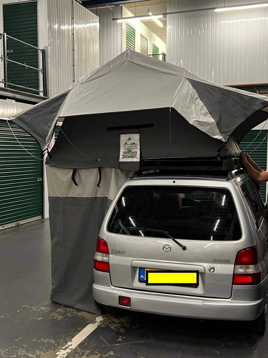 Daktent - Zumrut -Kampeertent -Rooftent 2 personen 125X200CM Daktent - Zumrut -Kampeertent -Rooftent 2 Personen 125X200CM -Outdoor Kampeeruitrusting Winkel 900x1200 9