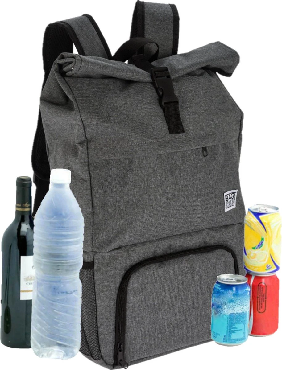 Rugtas/rugzak grijs - 30 x 12 x 60 cm - 20 liter - Met koel voorvakje - Koelrugzak Merkloos Rugtas/rugzak Grijs - 30 X 12 X 60 Cm - 20 Liter - Met Koel Voorvakje - Koelrugzak -Outdoor Kampeeruitrusting Winkel 914x1200 1