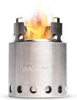 Solo Stove Lite Draagbare Kooktoestel. Geen Vloeibare Brandstof Nodig. Krachtige Efficiënte Houtverbranding En Weinig Rook. Voor 1-2 Personen, 304 Roestvrijstaal, Compact ⌀ 10,8 Cm, Hoogte 14,5 Cm, 255g. -Outdoor Kampeeruitrusting Winkel 926x1200 4