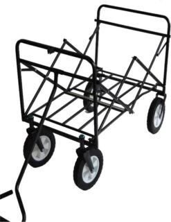 Rijoka Opvouwbare Bolderkar/Bolderwagen - Telescopische Stang | Zwart -Outdoor Kampeeruitrusting Winkel 927x1200 7