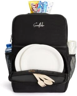 Sunflake Koeltas Rugzak (28L) - Geschikt Voor 16 Blikjes - Lunchtas Voor Dames En Heren - Zwart 5 Sunflake Koeltas Rugzak (28L) - Geschikt Voor 16 Blikjes - Lunchtas Voor Dames En Heren - Zwart -Outdoor Kampeeruitrusting Winkel 966x1200 1