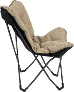 Bo-Camp - Urban Outdoor - Vlinderstoel - Grainger - M - Nika - Beige -Outdoor Kampeeruitrusting Winkel 969x1200 2