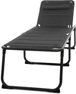 Travellife Barletta Ligbed - Antraciet / Donkergrijs -Outdoor Kampeeruitrusting Winkel 977x1200 1