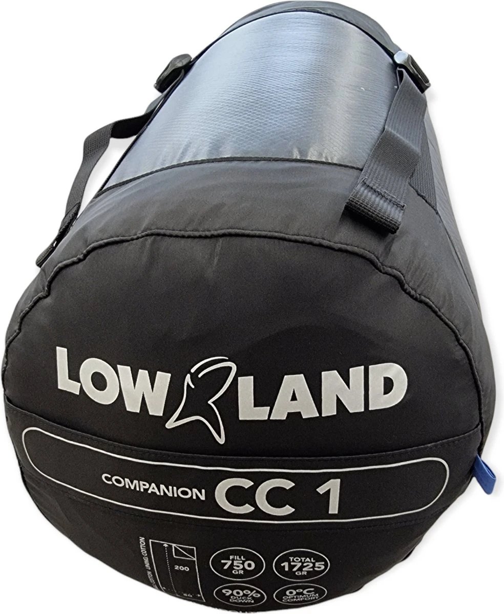 LOWLAND OUTDOOR® Donzen slaapzak - CC 1 - 200 x 80 cm - 1725 gr - 0°C - Katoen LOWLAND OUTDOOR® Donzen Slaapzak - CC 1 - 200 X 80 Cm - 1725 Gr - 0°C - Katoen -Outdoor Kampeeruitrusting Winkel 984x1200 1